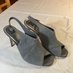 WHBM Zailey Suede Shootie - Color “Dusk”